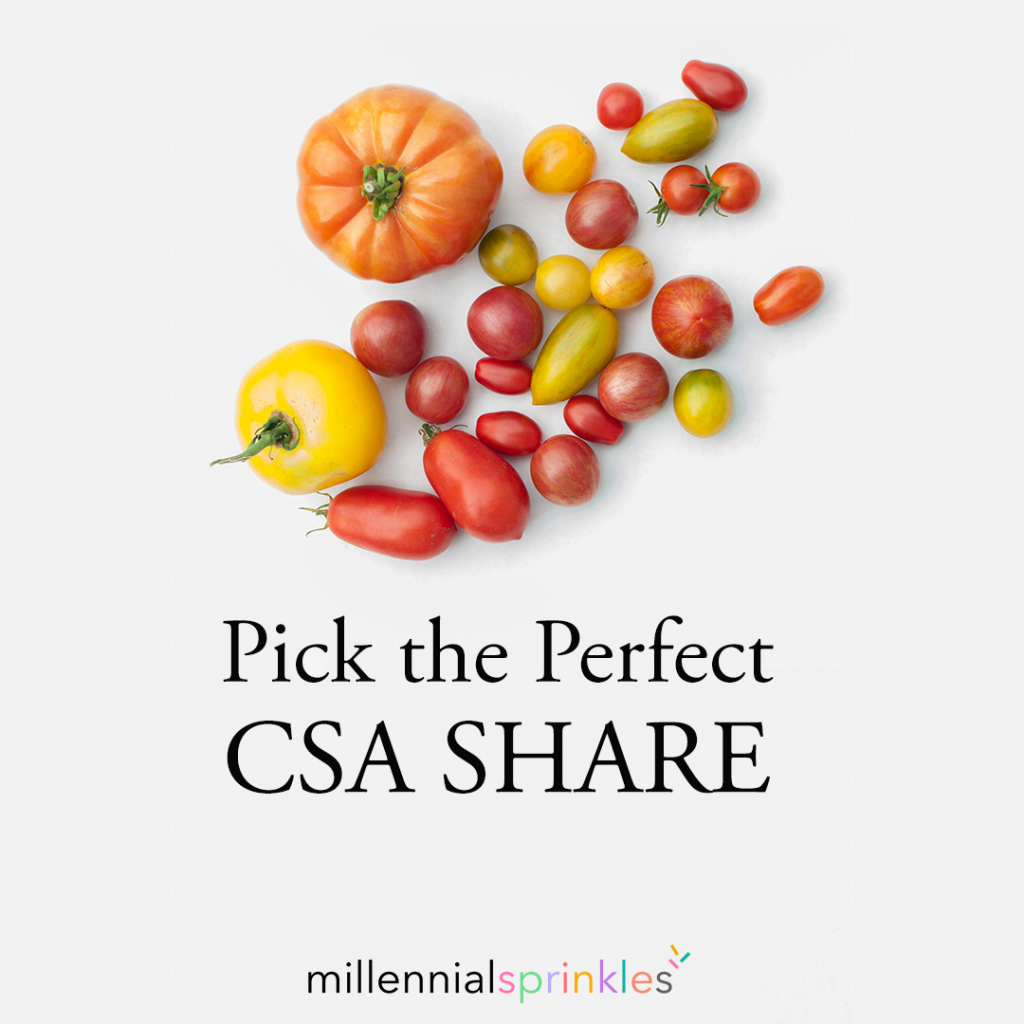 How to choose the perfect CSA Share